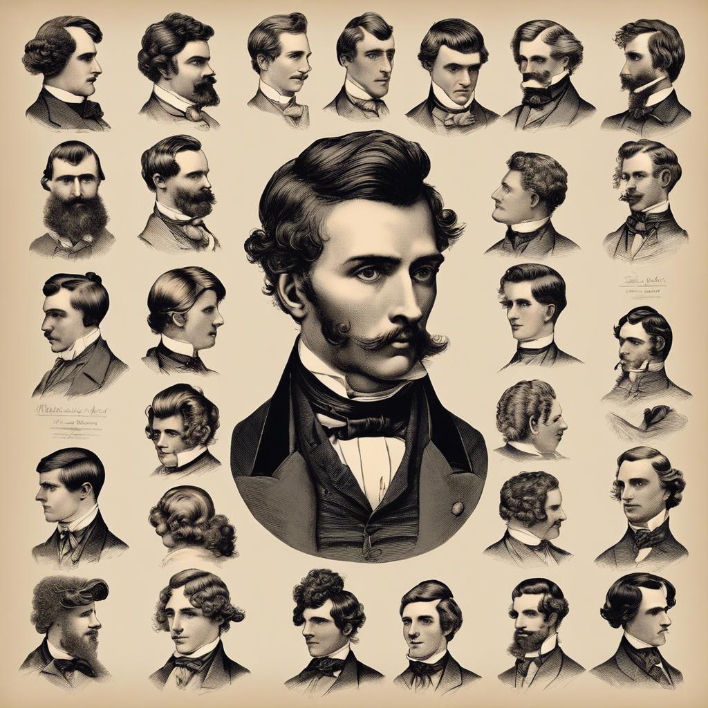 Introduction to Mens Hairstyles in the 1800s