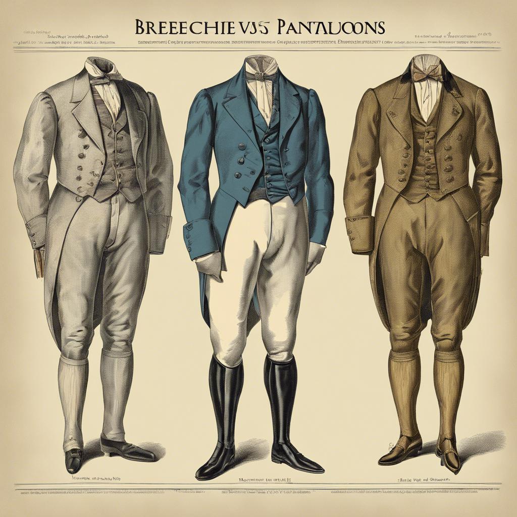 breeches vs pantaloons