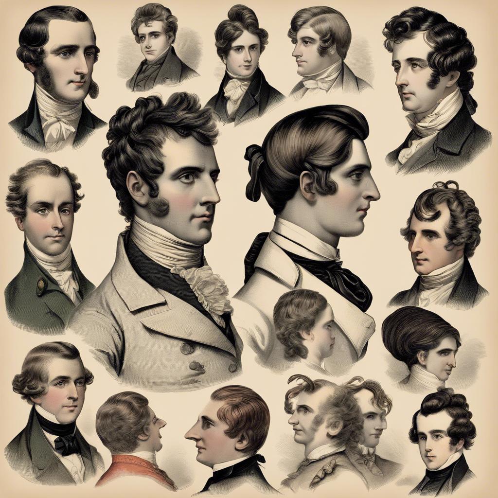 Regency Era: Popular Hairstyles for Men in the Early 19th Century