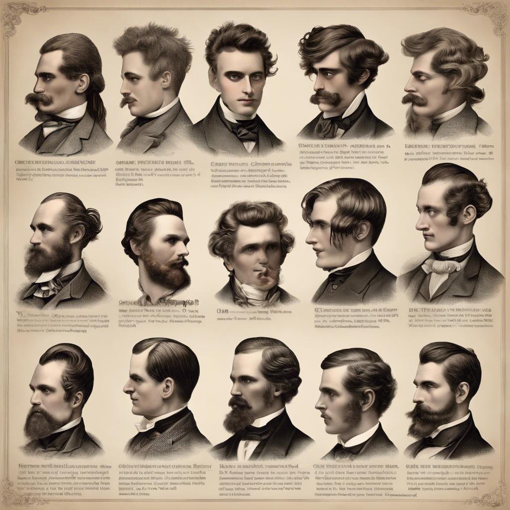 - Evolution of Mens Hairstyles in‍ the 1800s: A ⁢Historical Overview