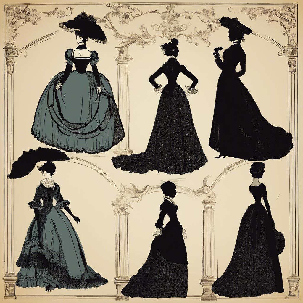 Elegant Silhouettes of Regency Fashion