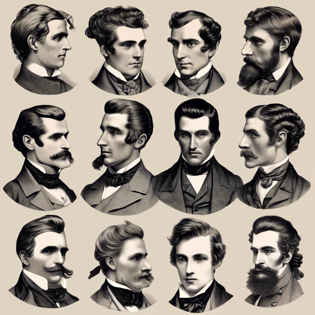 1800s men’s hairstyles