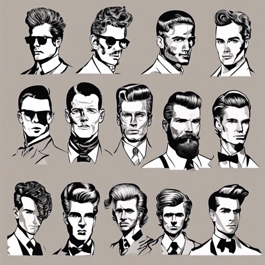 Evolution of Mens Hairstyles Over the Decades